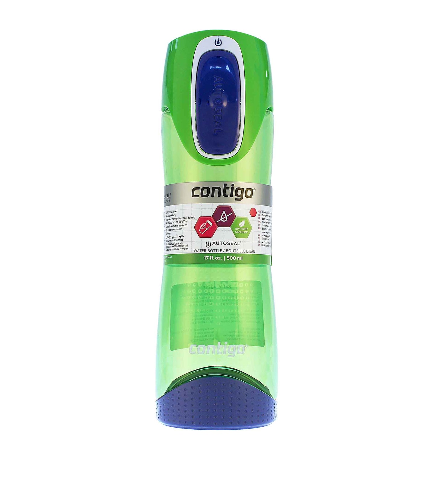 Botella de agua Contigo Swish K 500 ml Limón