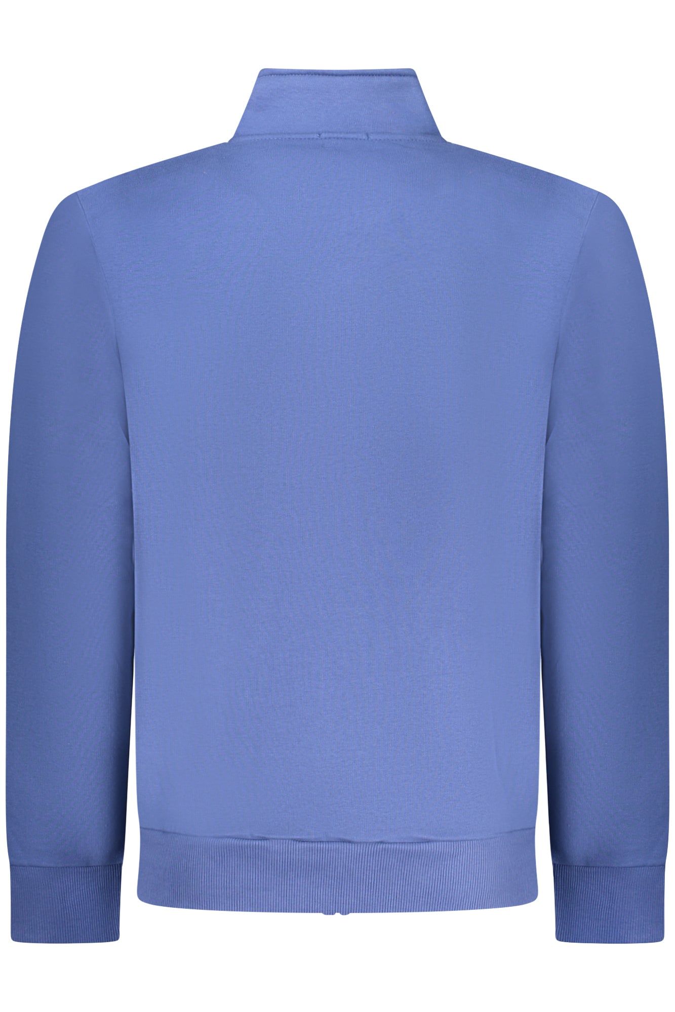 COVERI MOVING MEN'S BLUE ZIP-UP SWEATSHIRT