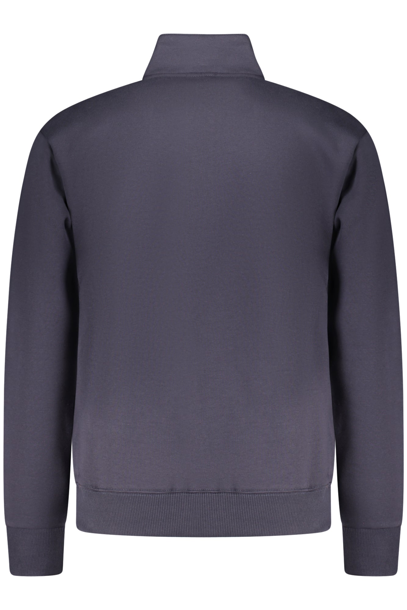 COVERI MOVING MEN'S BLUE ZIP-LESS SWEATSHIRT