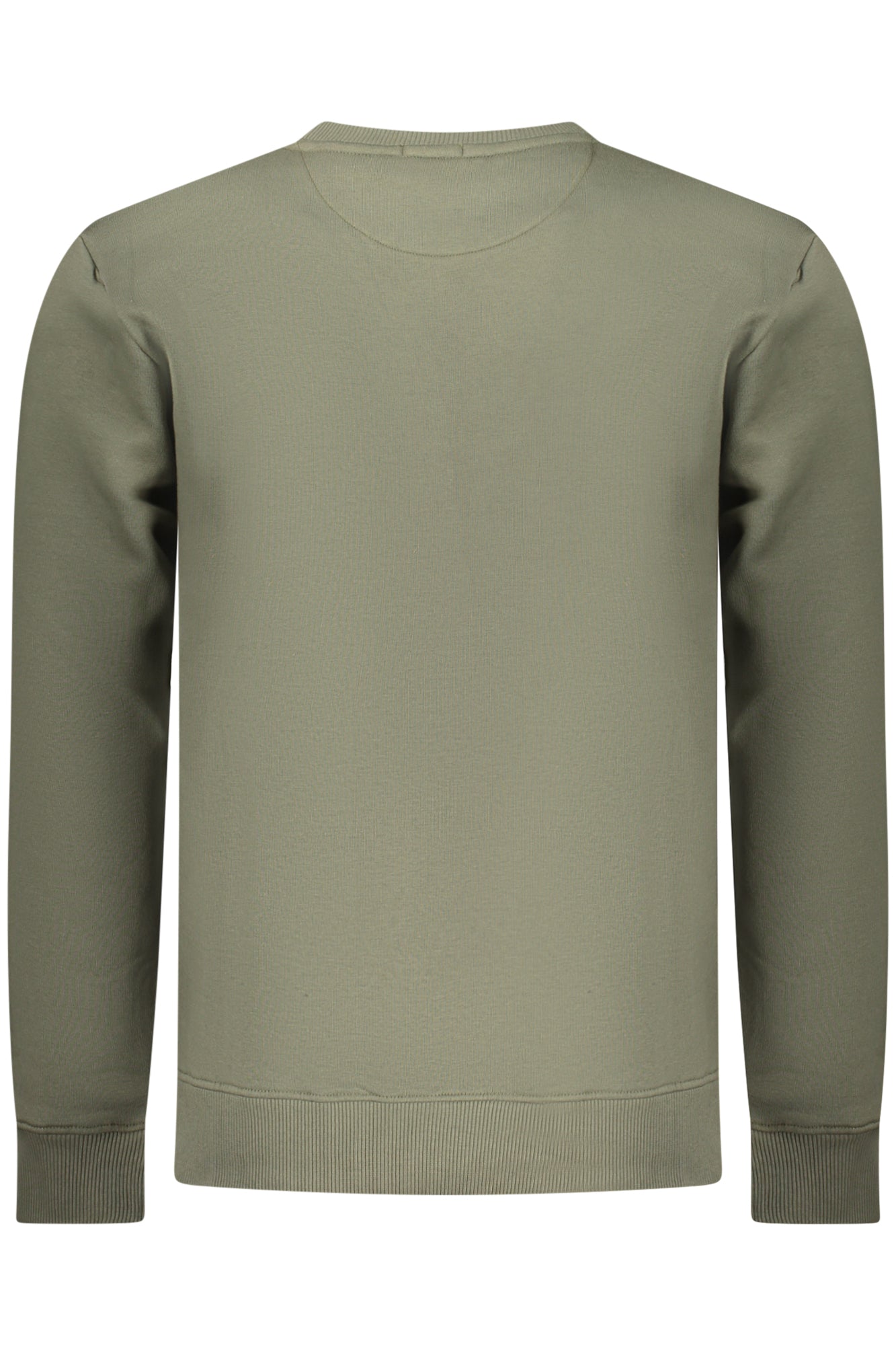 COVERI MOVING MEN'S ZIP-LESS SWEATSHIRT GREEN