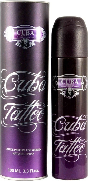 Cuba Tattoo Eau De Parfum para mujer 100 ml