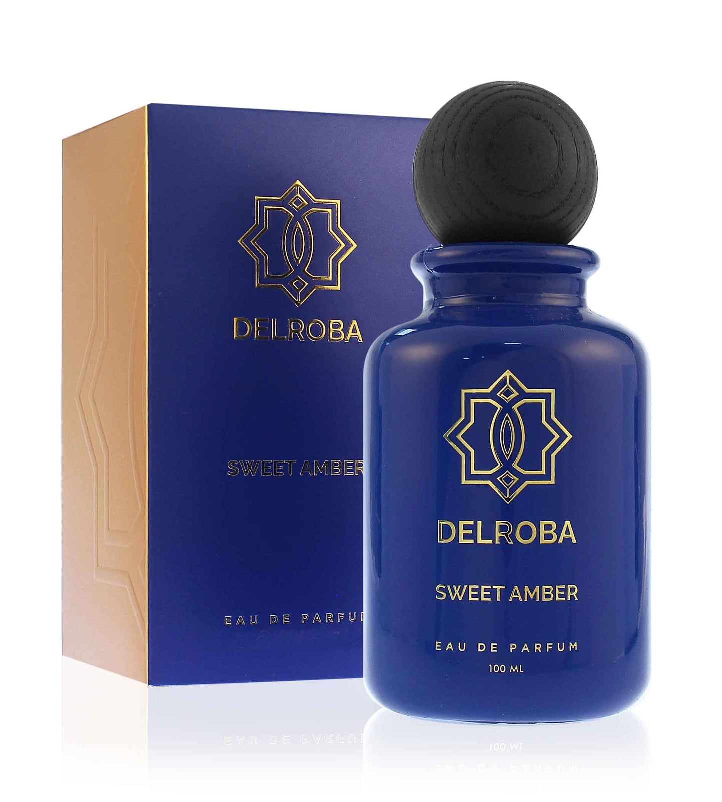 Delroba Sweet Amber Eau De Parfum para hombre 100ml