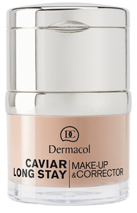Dermacol Caviar Long Stay make-up and concealer 30 ml 1 Pale
