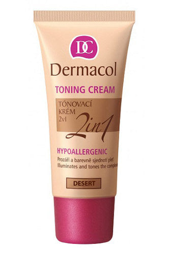 Dermacol Toning Cream 2in1 toning cream 2in1 30 ml Desert