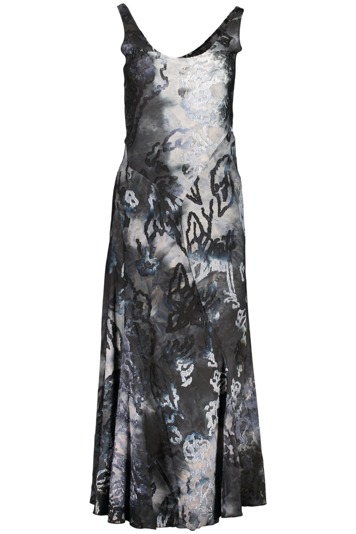 DESIGUAL WOMEN'S LONG BLUE DRESS