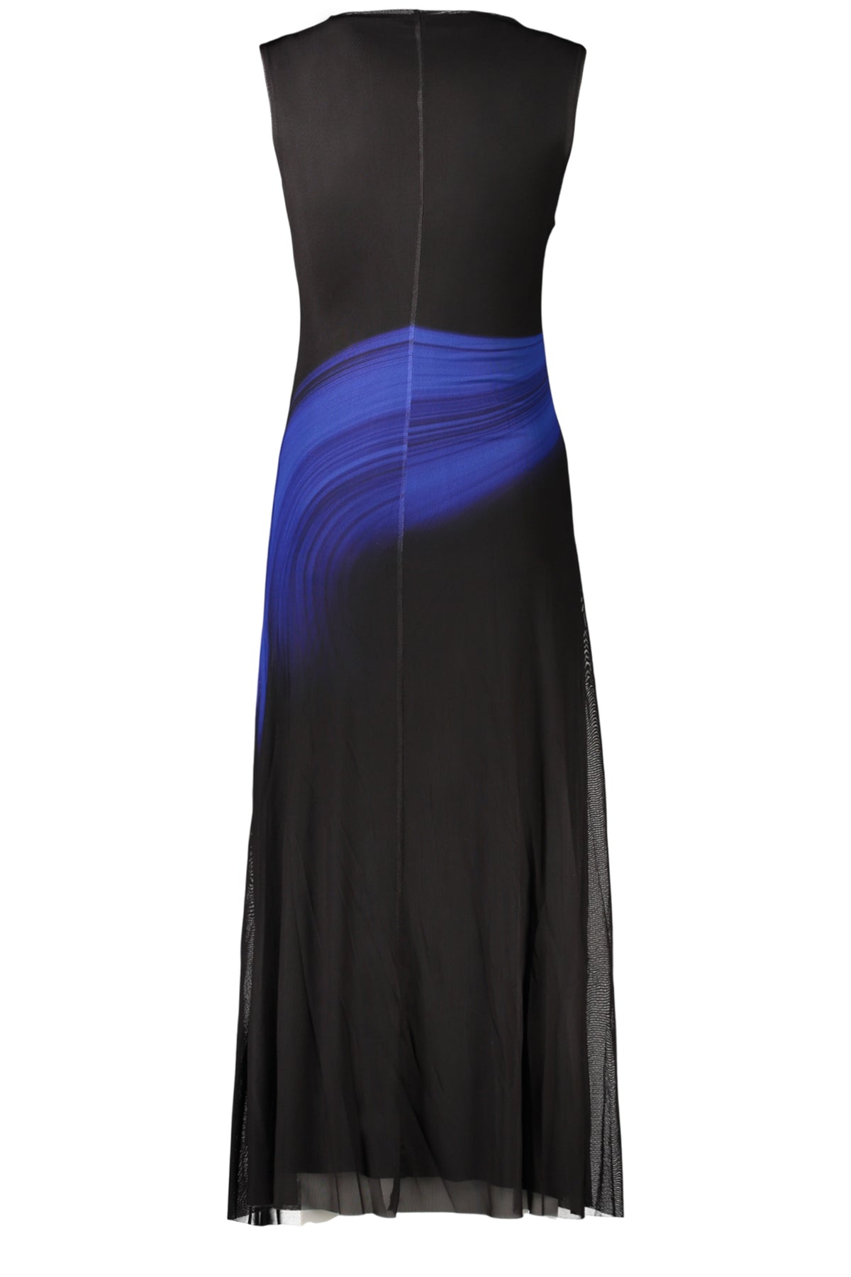 DESIGUAL WOMEN'S LONG BLACK DRESS