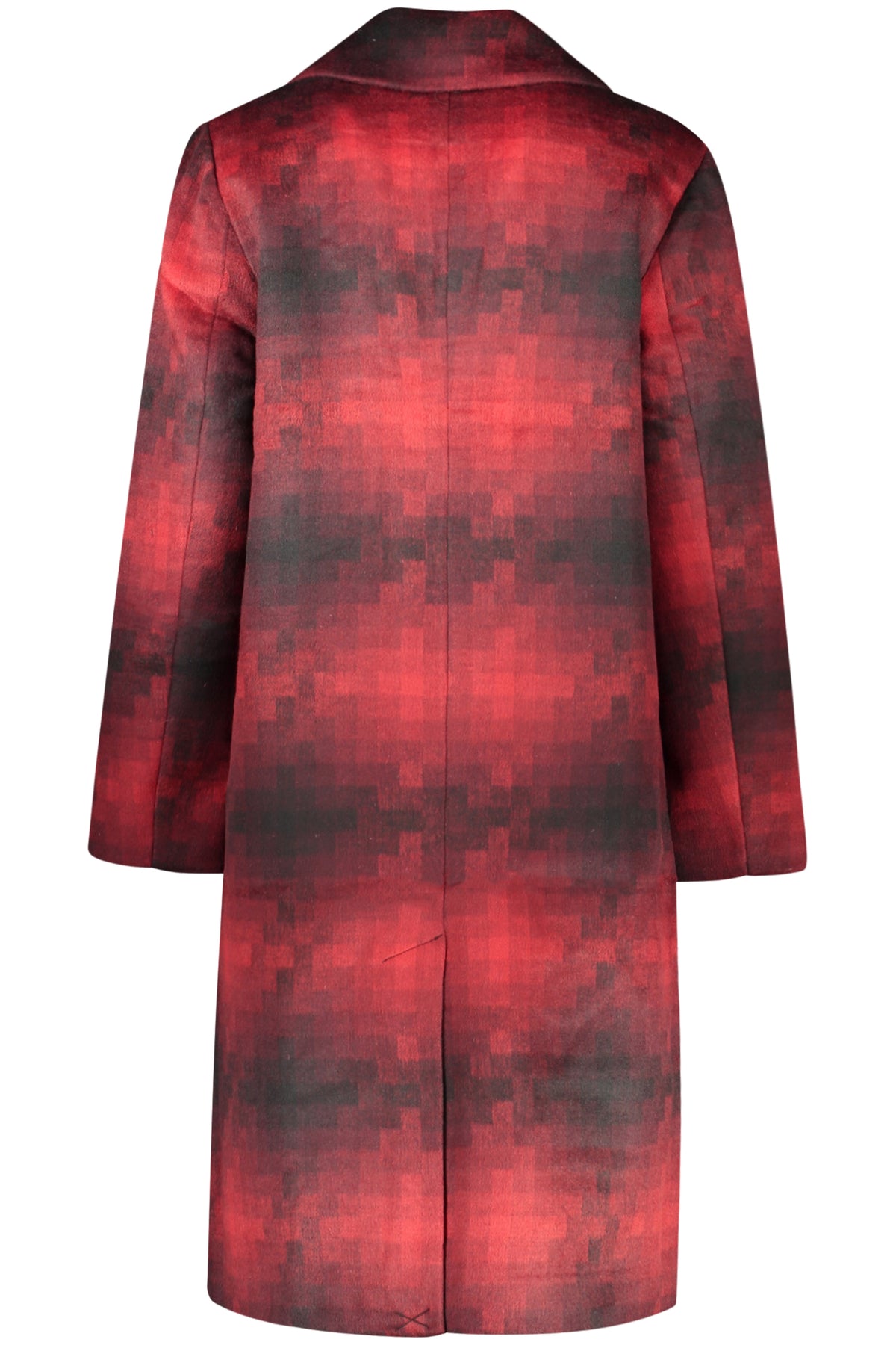 MANTEAU ROUGE POUR FEMME DESIGUAL