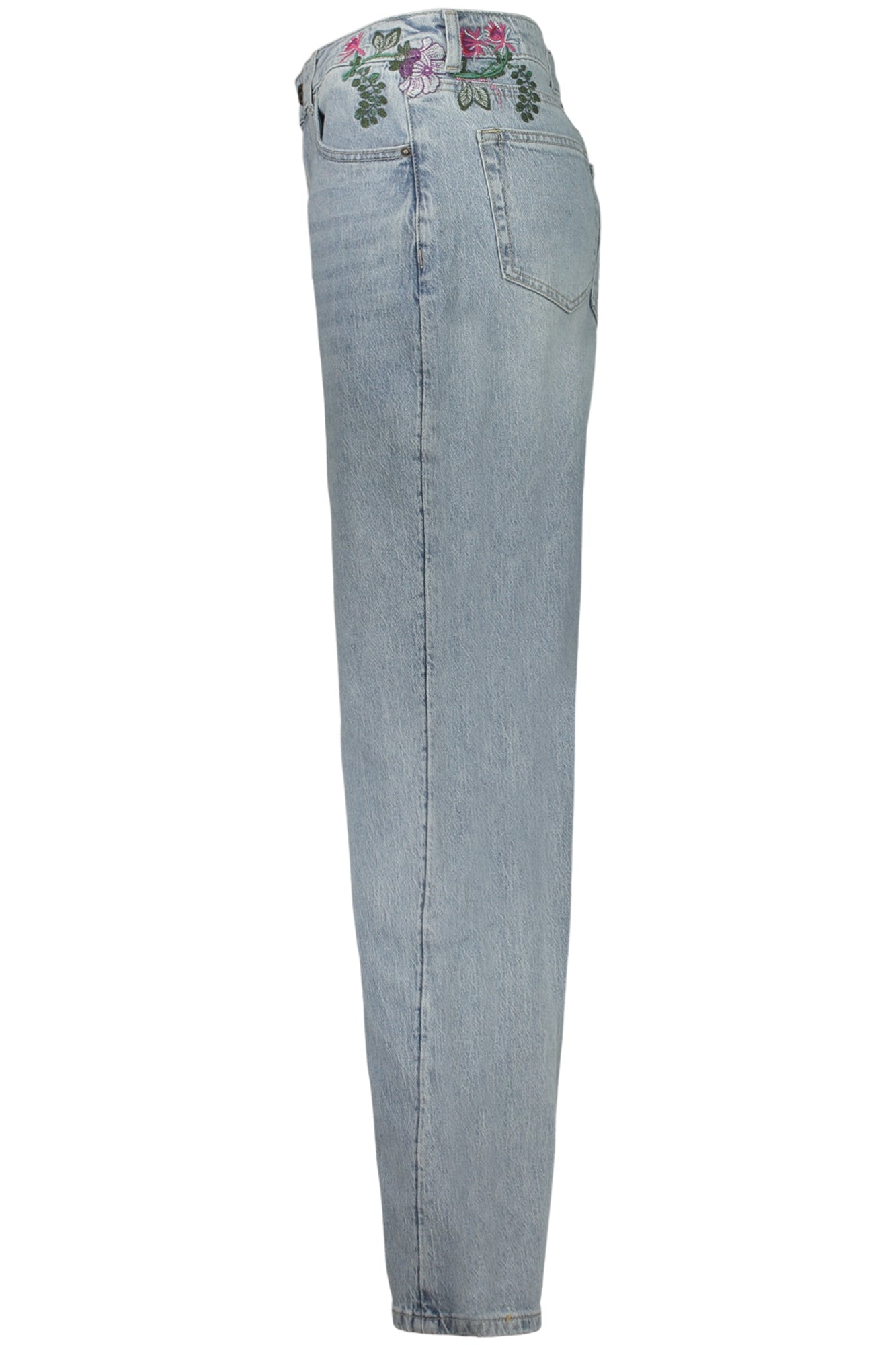 DESIGUAL WOMEN'S DENIM JEANS, BLUE