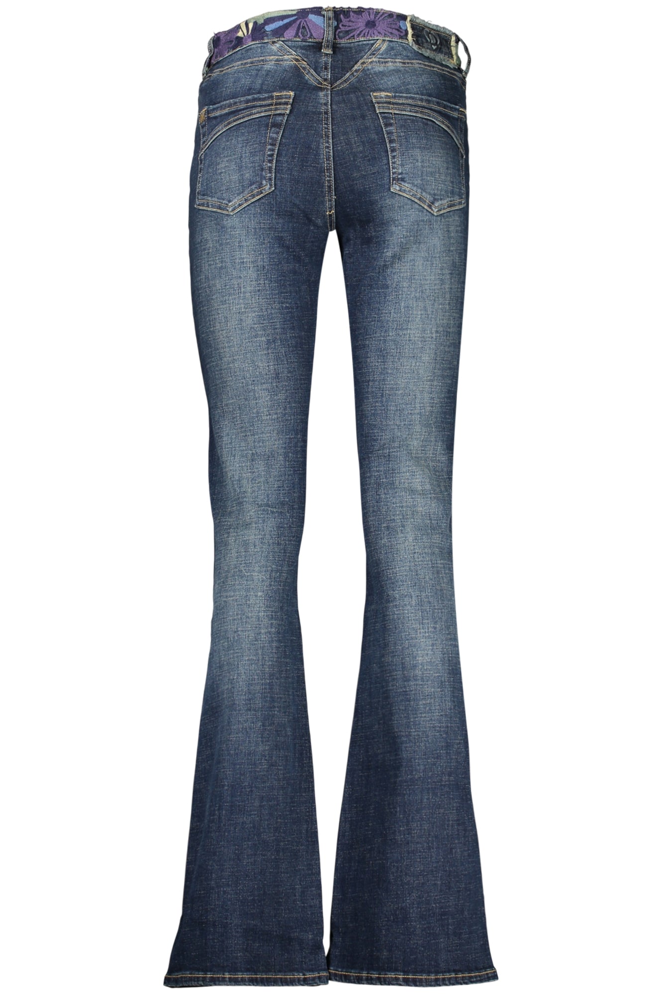 DESIGUAL WOMEN'S DENIM JEANS BLUE