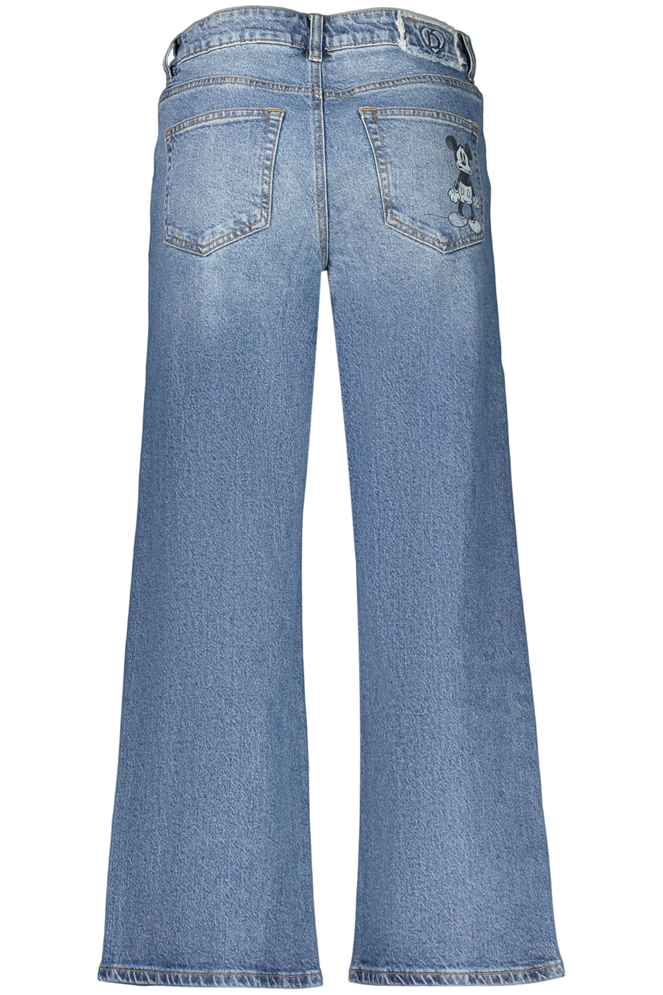 DESIGUAL WOMEN'S DENIM JEANS BLUE