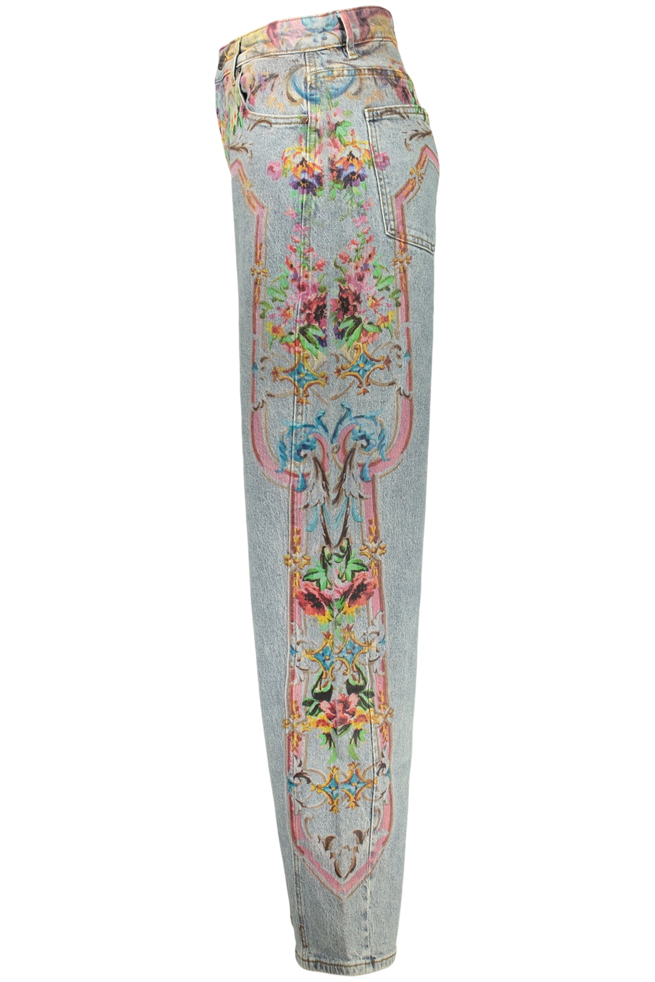 DESIGUAL WOMEN'S DENIM JEANS BLUE