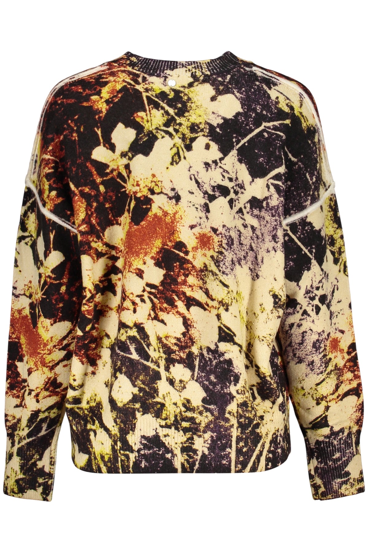 DESIGUAL WOMEN'S YELLOW SWEATER