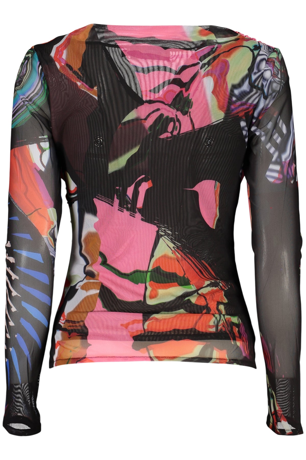 DESIGUAL WOMEN'S BLACK SWEATER