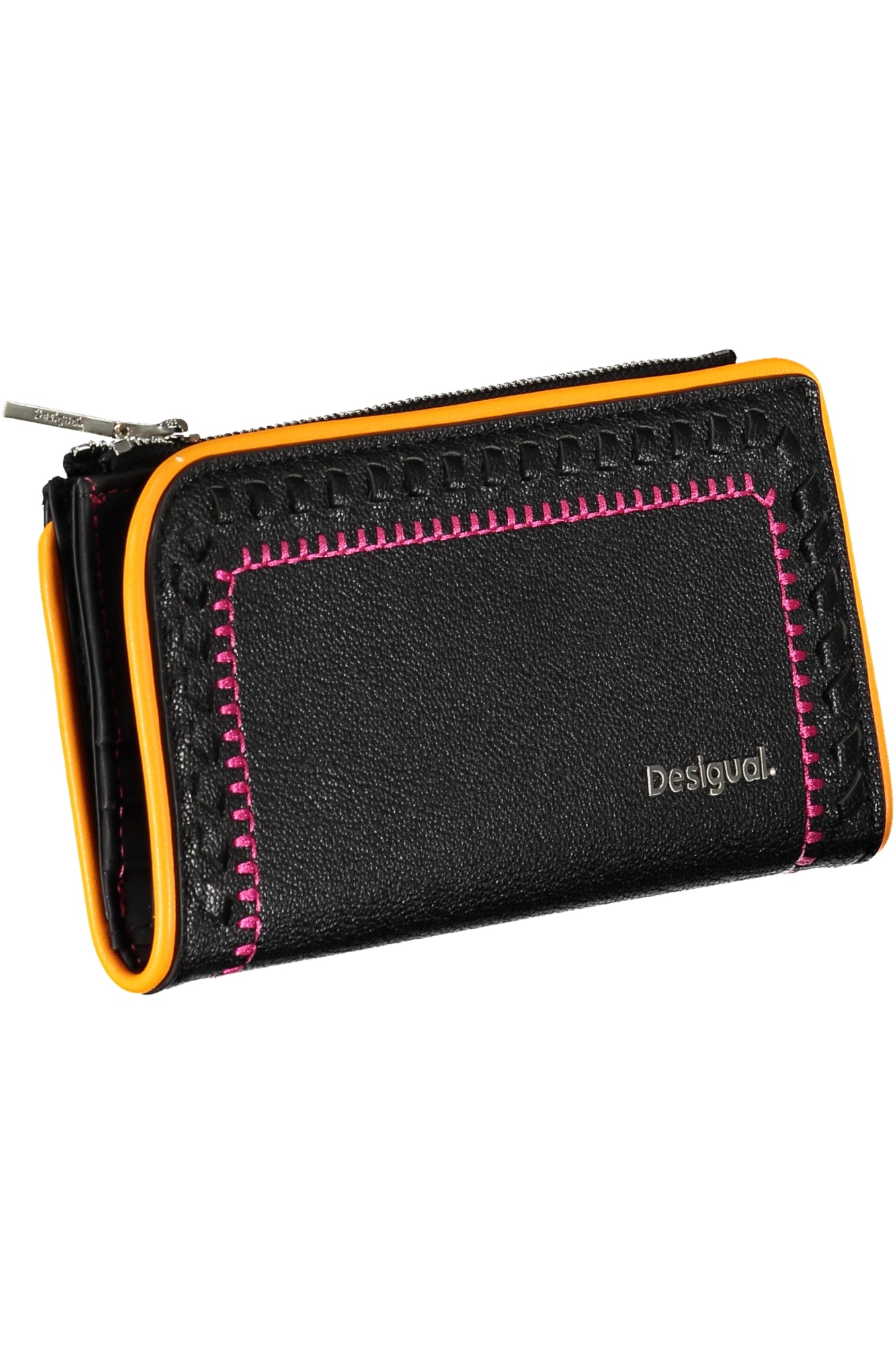 DESIGUAL BLACK WOMEN'S WALLET