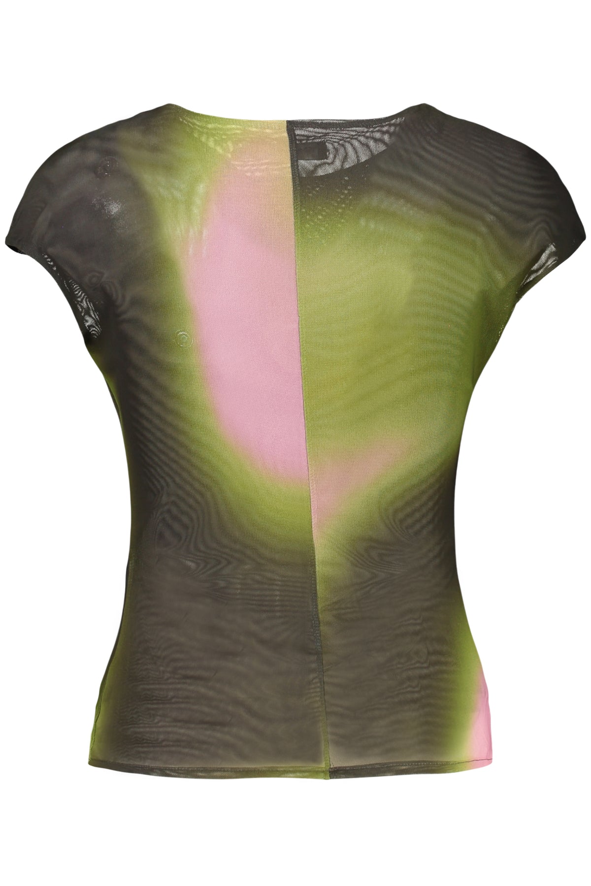 T-shirt vert sans manches DESIGUAL pour femme