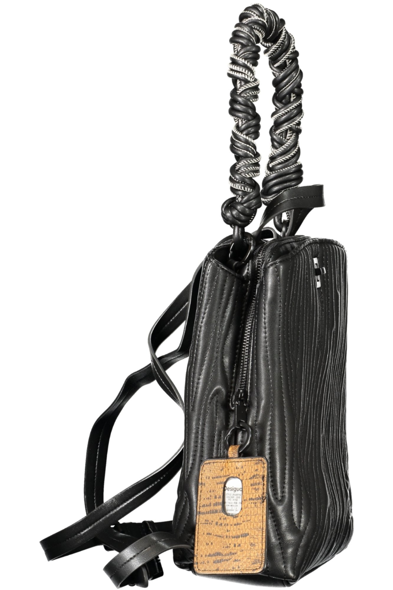 DESIGUAL WOMEN'S BLACK BACKPACK