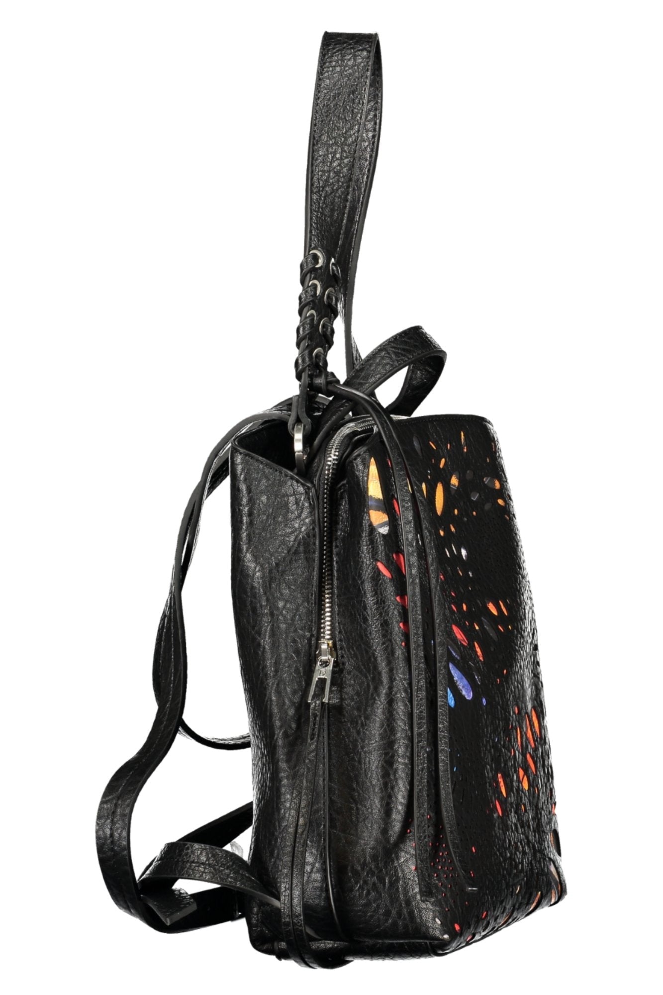 DESIGUAL WOMEN'S BLACK BACKPACK