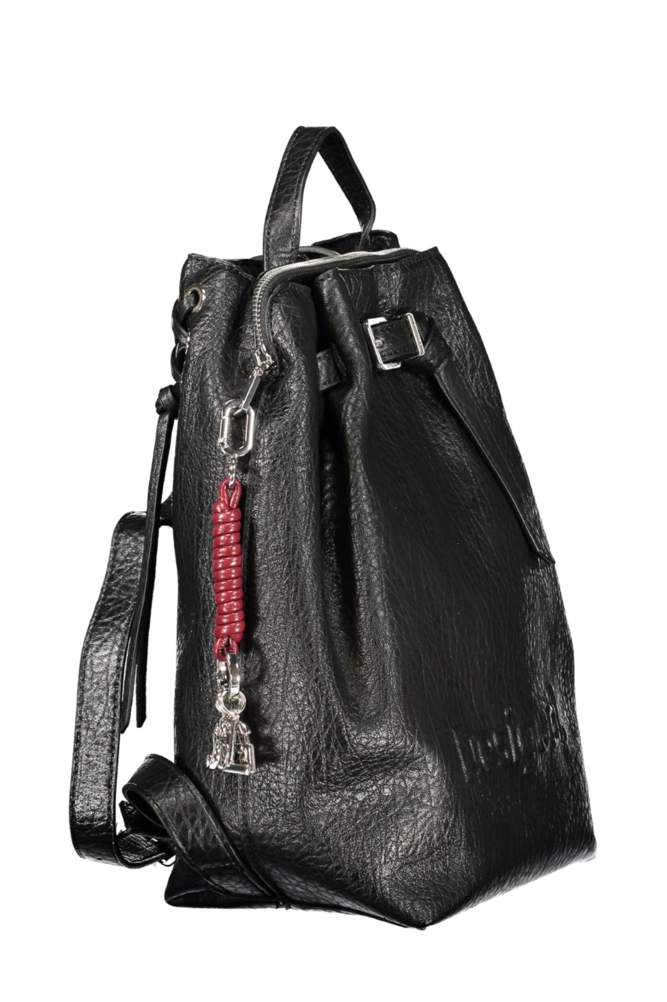 DESIGUAL WOMEN'S BLACK BACKPACK