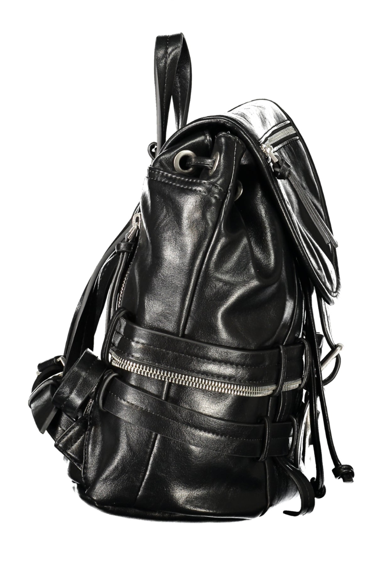 DESIGUAL WOMEN'S BLACK BACKPACK