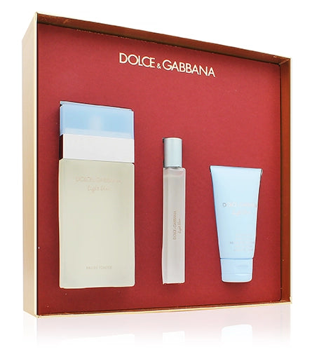 Dolce & Gabbana Light Blue SET W (EDT 100ml + BC 50ml + EDT 10ml)