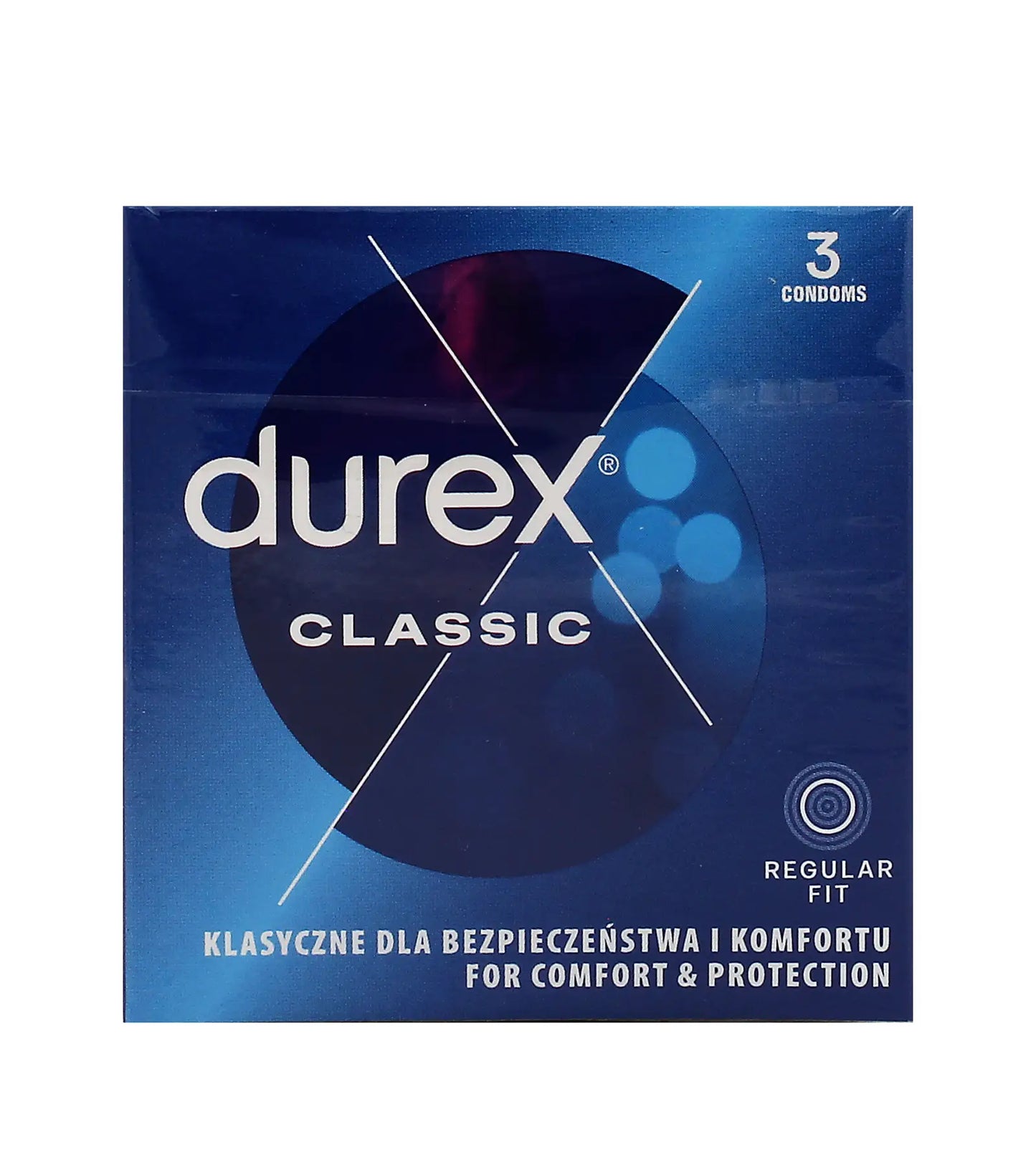 Durex Classic Condoms 3pcs