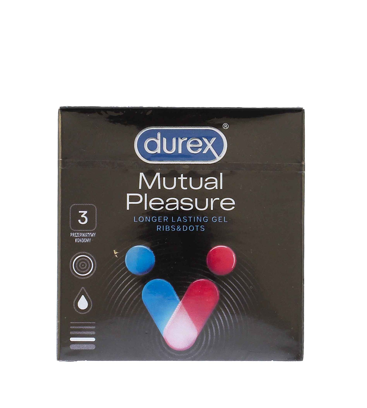Durex Mutual Pleasure Condoms 3pcs