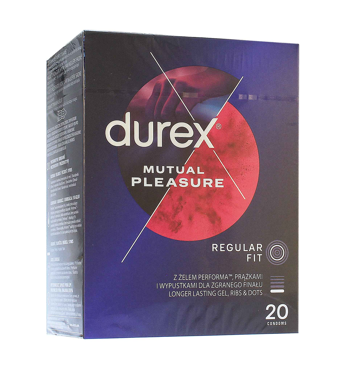 Durex Mutual Pleasure Condoms 20ks