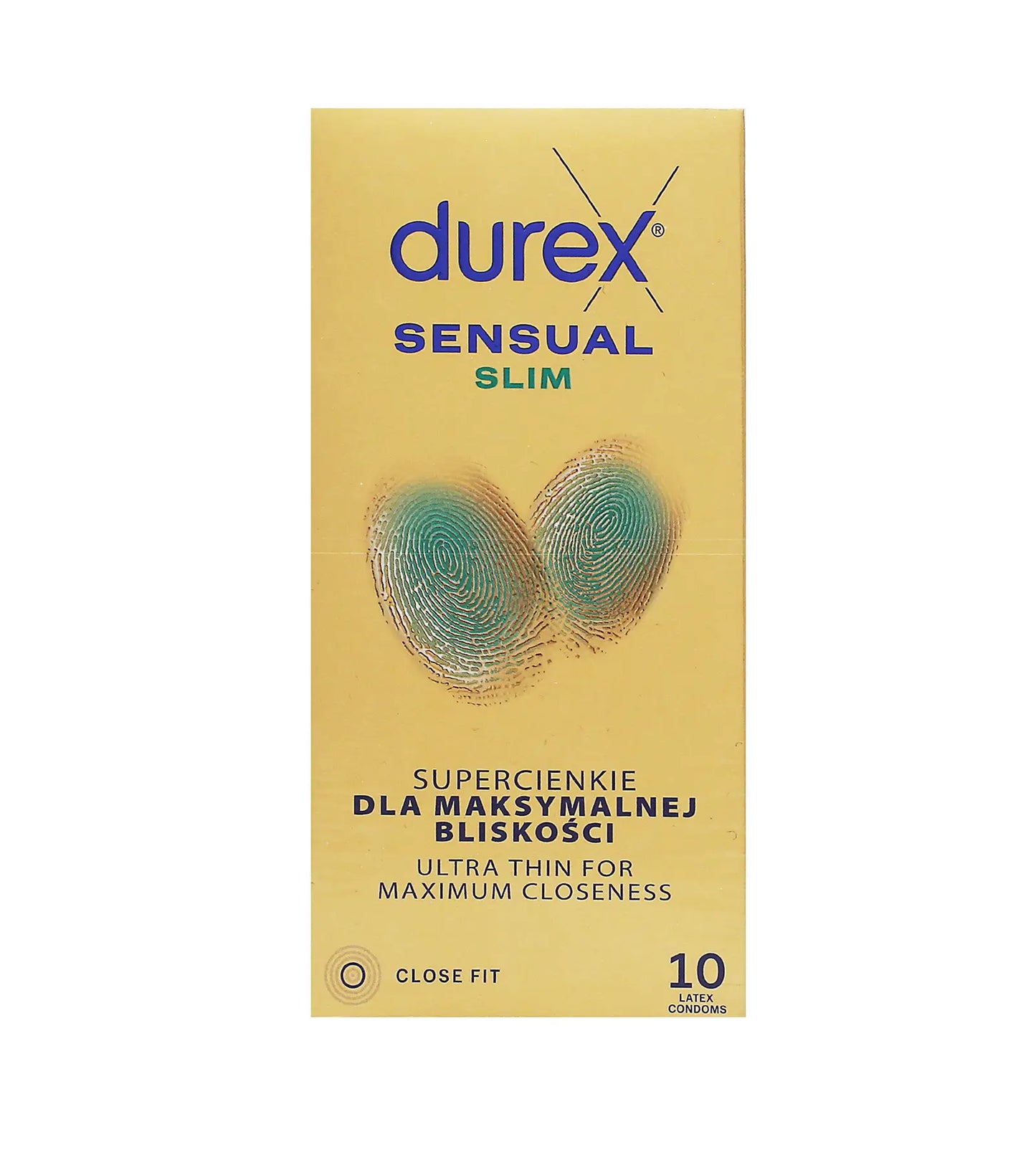 Durex Sensual Slim Condoms 10pcs