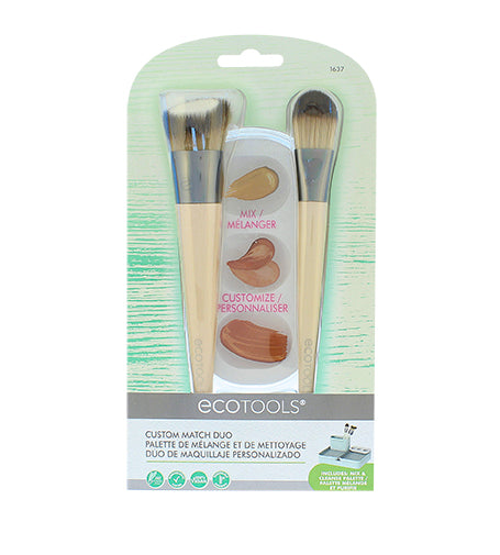 EcoTools Custom Match Duo sada štětců na make-up