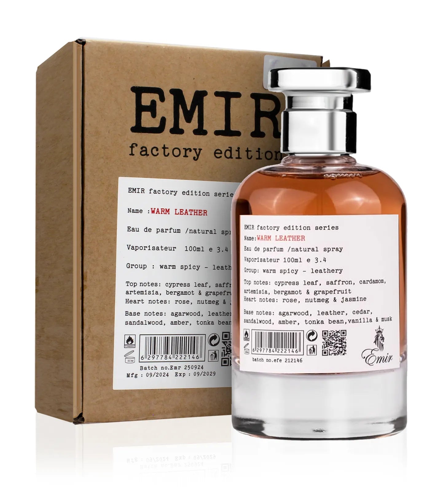 Emir Factory Edition Warm Leather EDP U 100ml