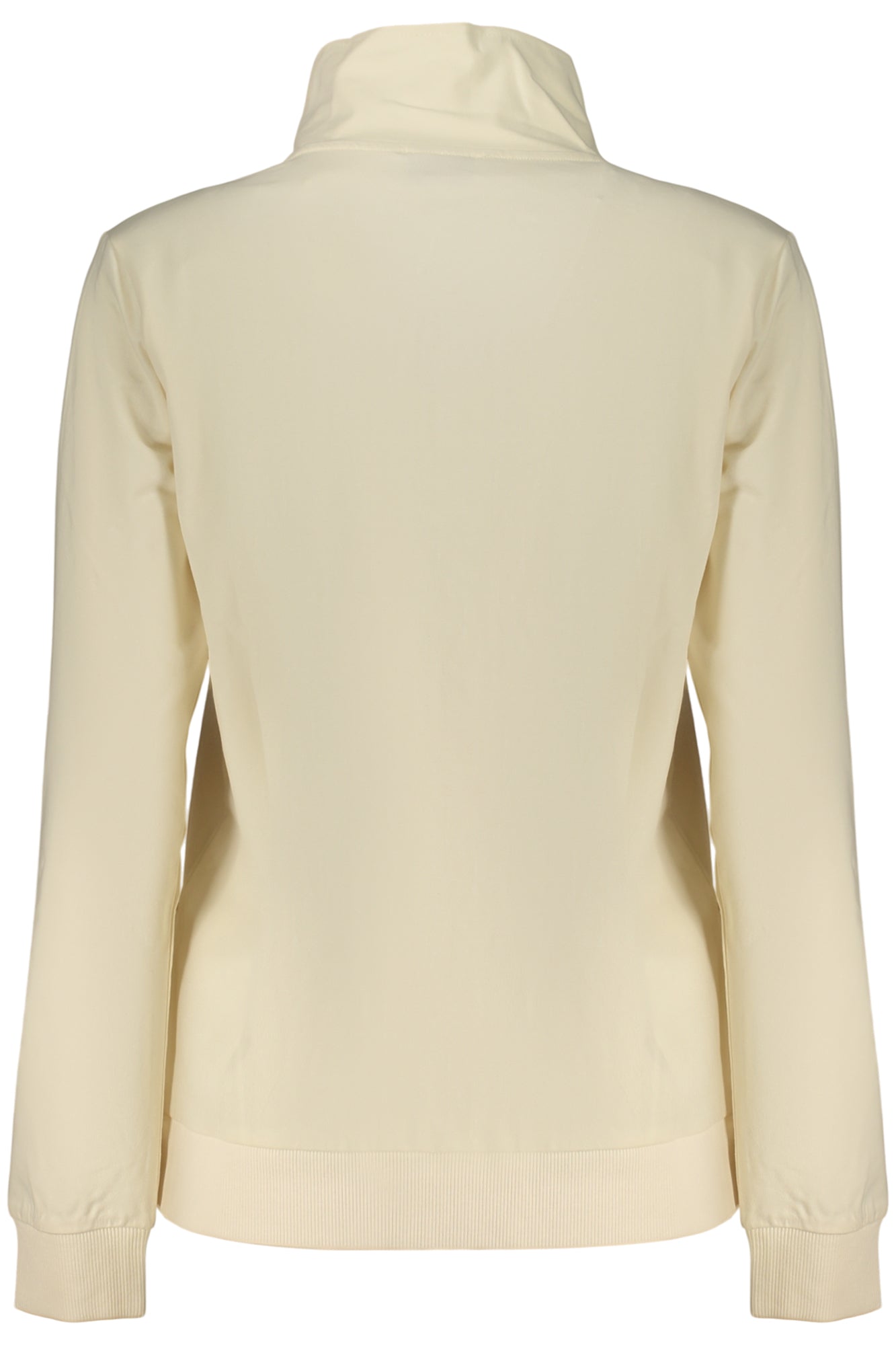 FREDDY WOMEN'S BEIGE ZIP-UP SWEATSHIRT