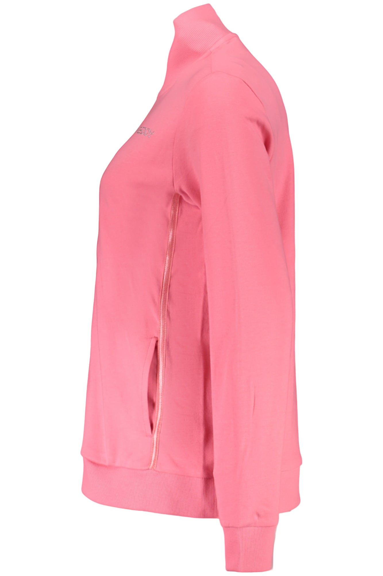 FREDDY WOMEN'S PINK ZIP-UP SWEATSHIRT