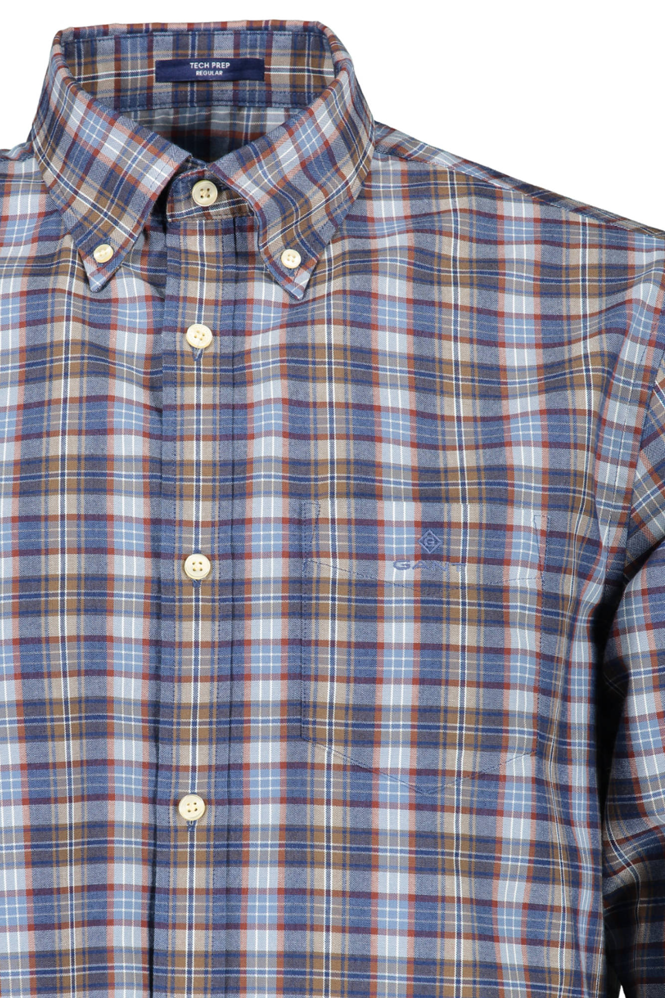 GANT MEN'S BLUE LONG SLEEVE SHIRT