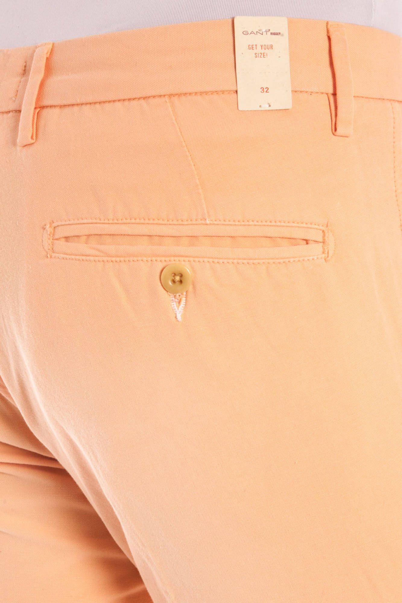 GANT ORANGE MEN'S BERMUDA TROUSERS