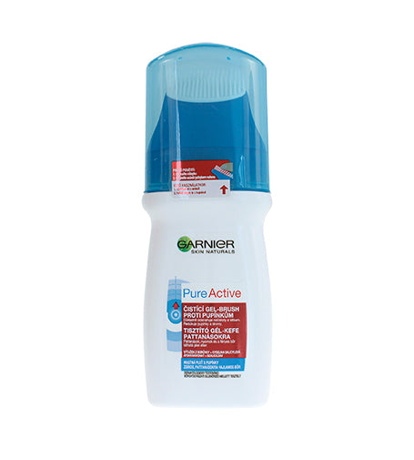 Garnier Skin Naturals Pure Active ExfoBrusher cleansing gel with a brush 150 ml