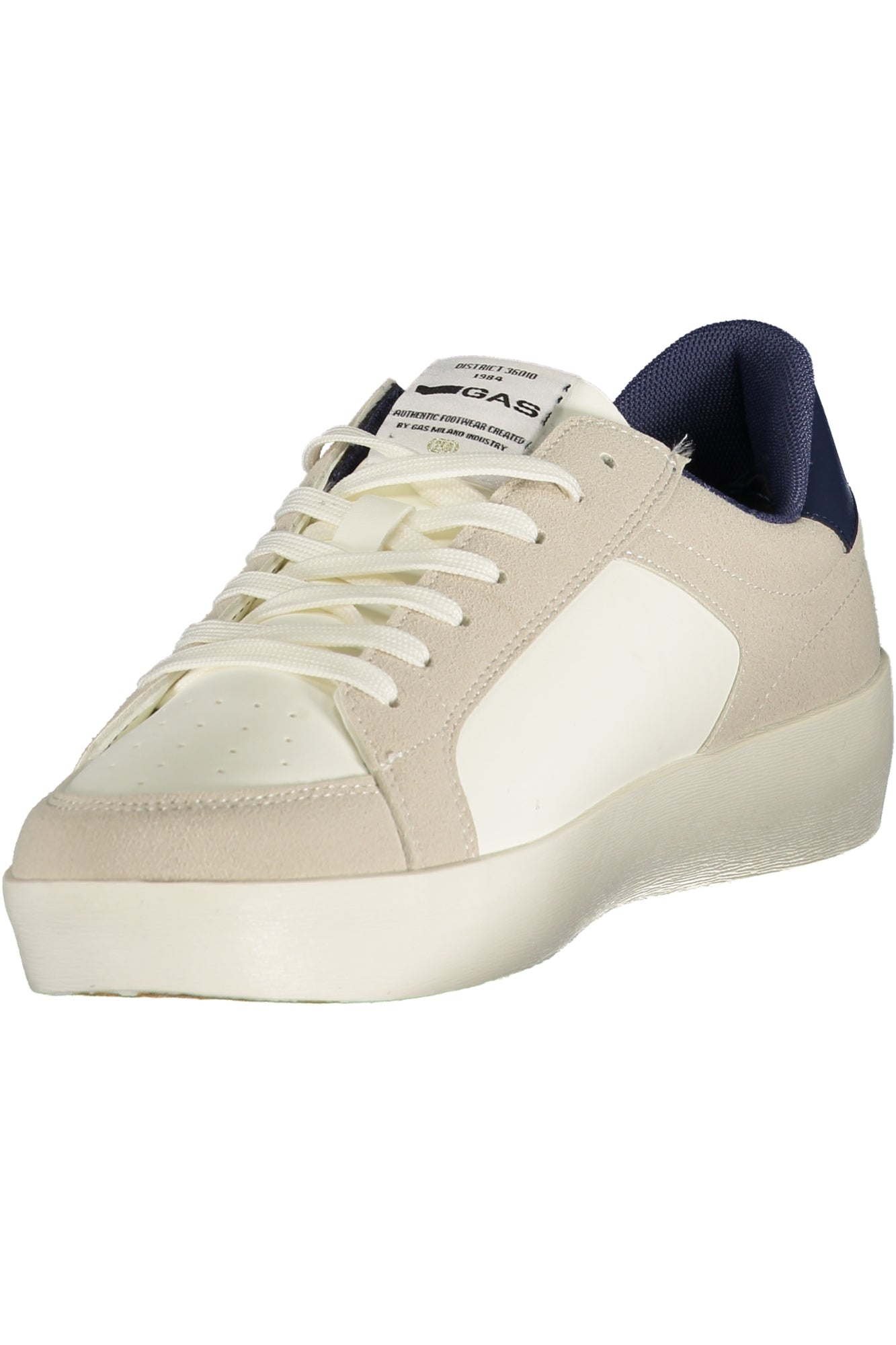 GAS MEN'S WHITE SPORTS FOOTWEAR