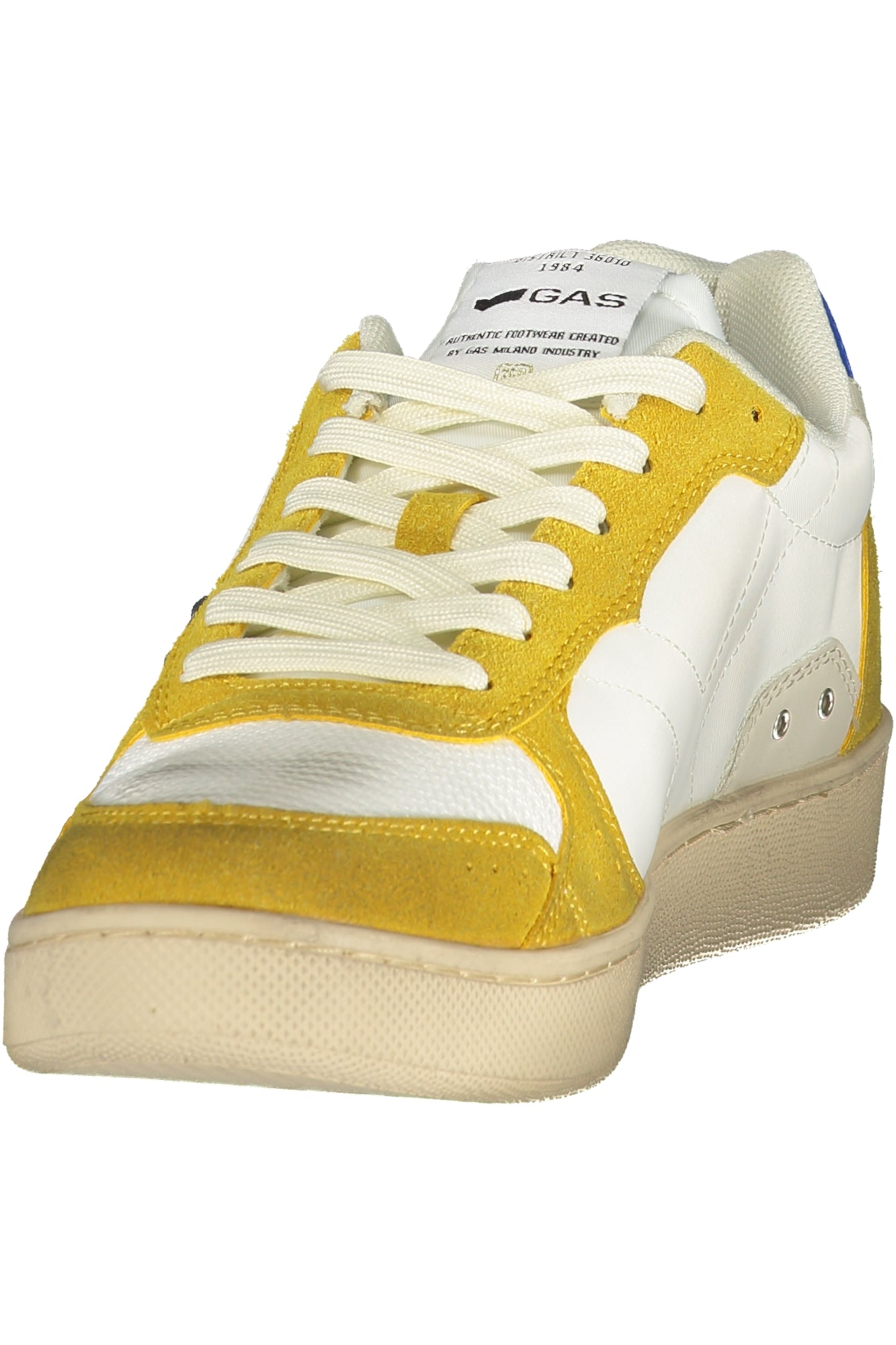 GAS MEN'S WHITE SPORTS FOOTWEAR