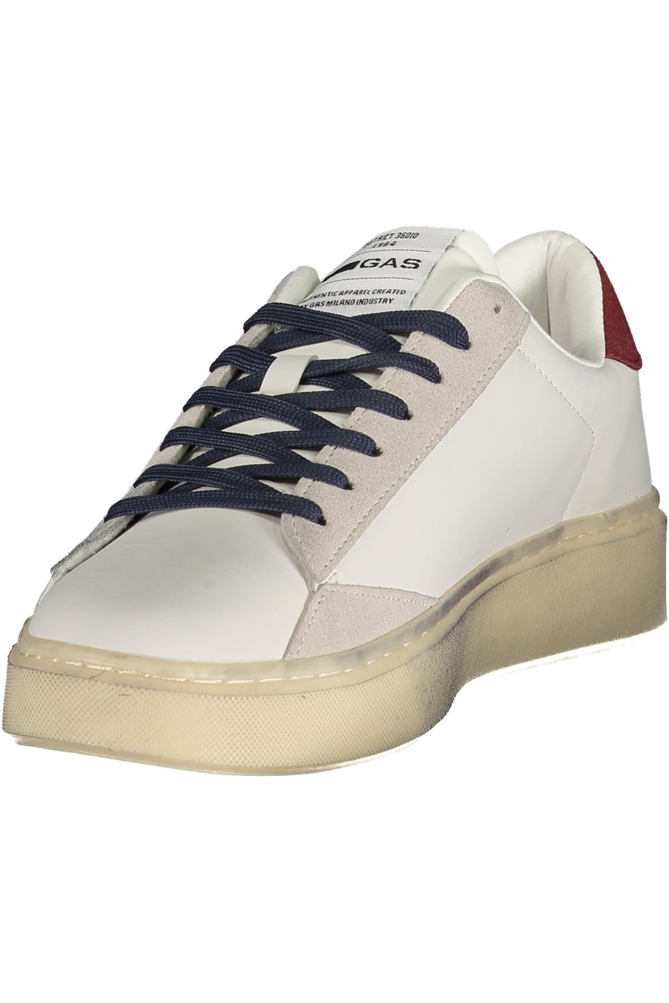 GAS MEN'S WHITE SPORTS FOOTWEAR