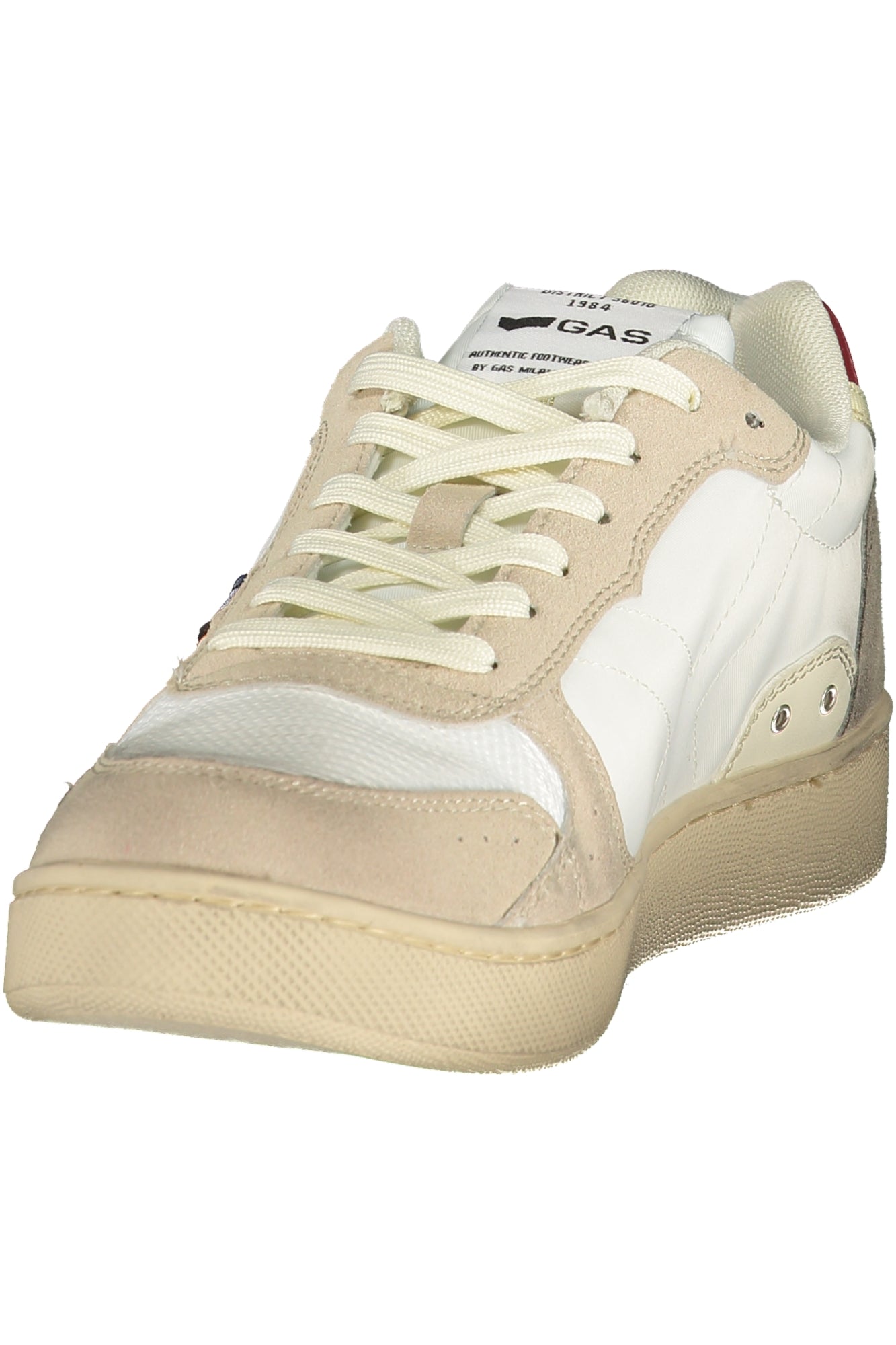 GAS MEN'S WHITE SPORTS FOOTWEAR
