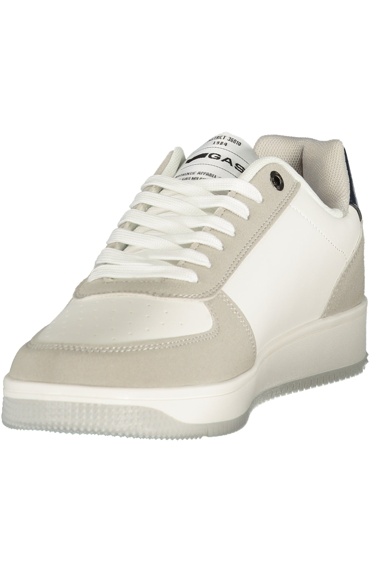 GAS MEN'S WHITE SPORTS FOOTWEAR