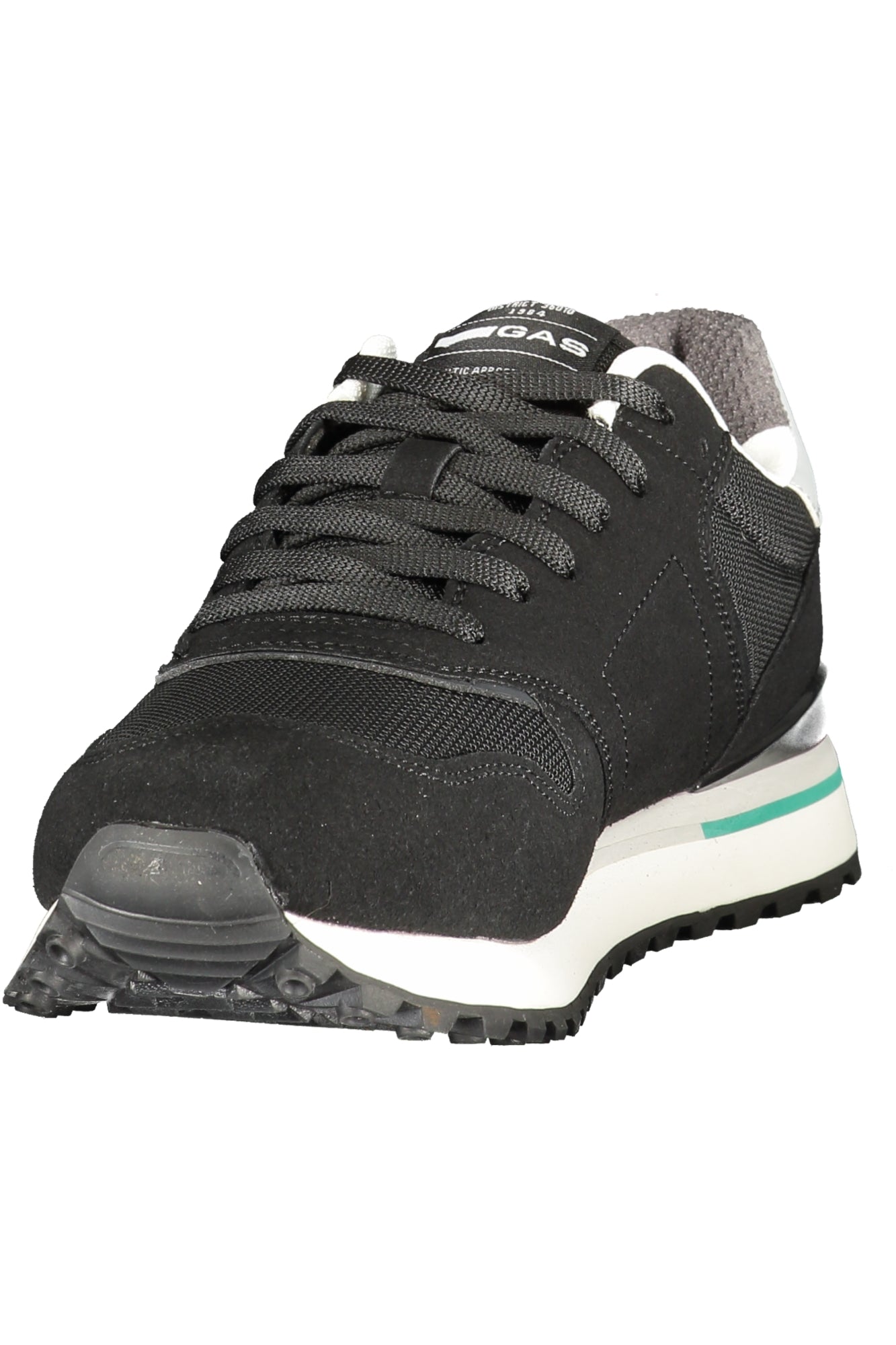 GAS MEN'S BLACK SPORTS FOOTWEAR