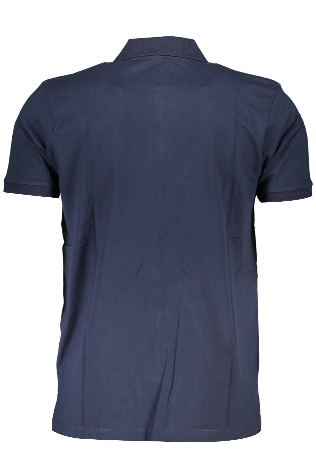 GIAN MARCO VENTURI MEN'S SHORT SLEEVE POLO BLUE