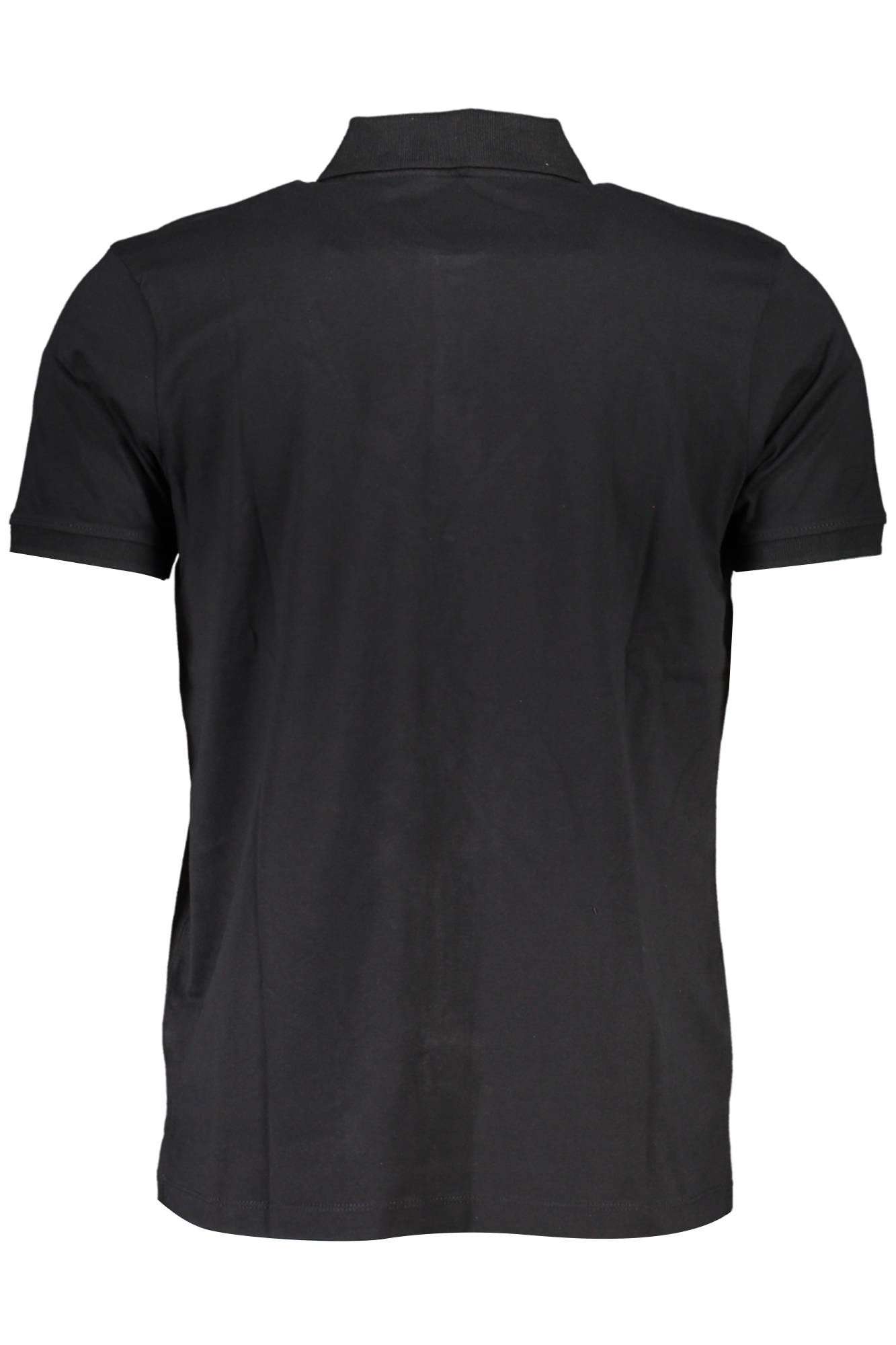 GIAN MARCO VENTURI MEN'S SHORT SLEEVE POLO BLACK
