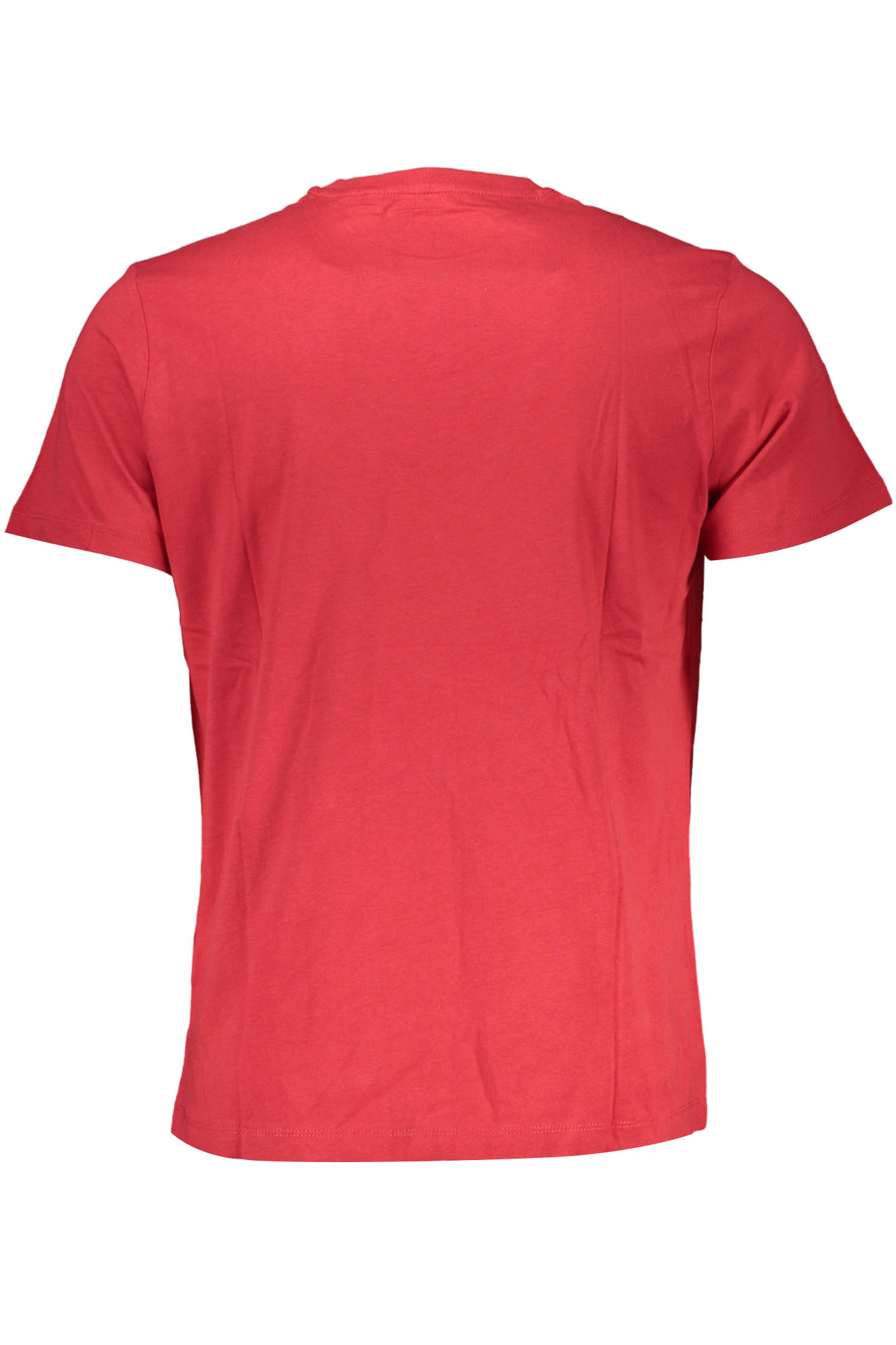GIAN MARCO VENTURI MEN'S SHORT SLEEVE T-SHIRT RED