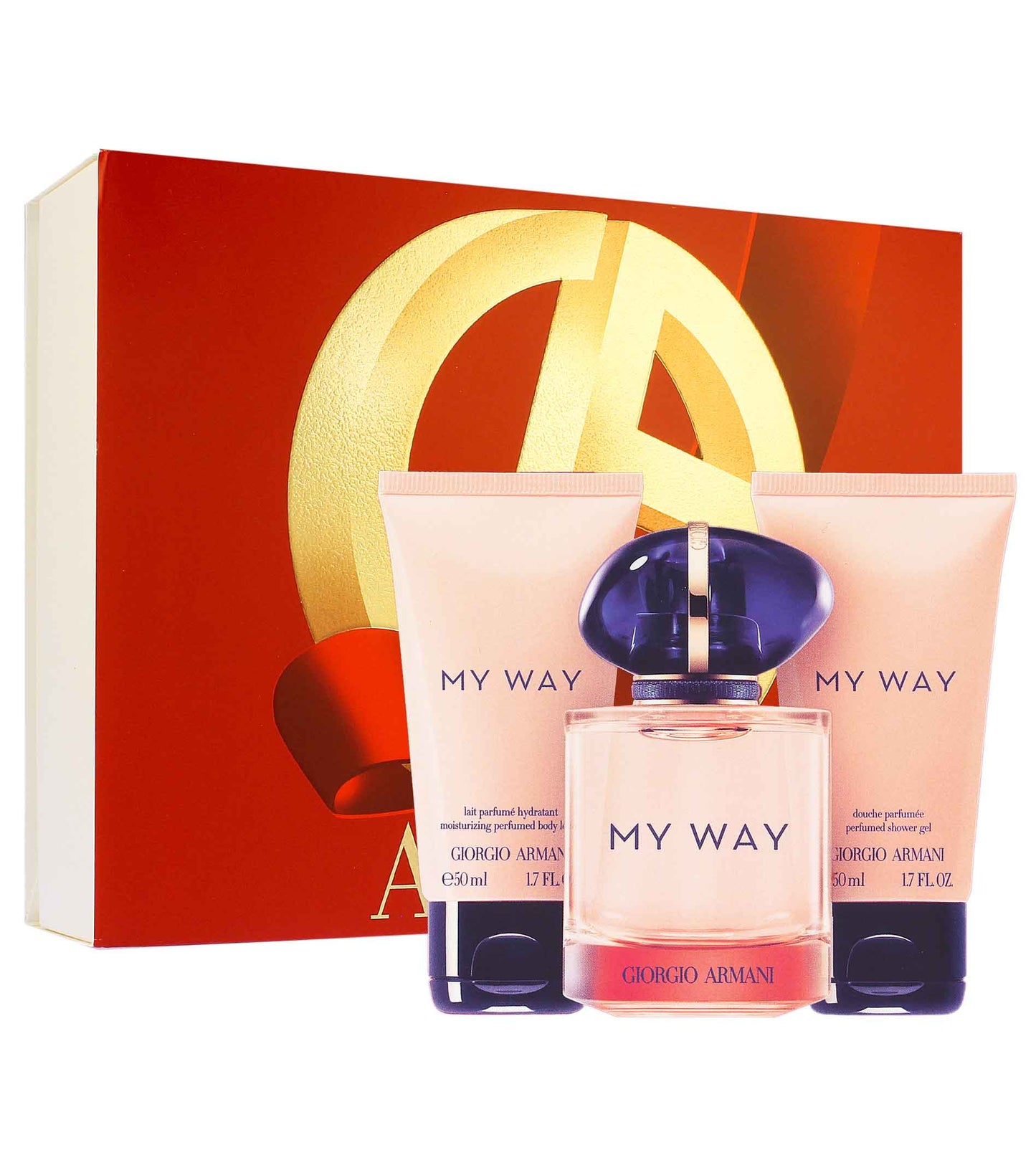 Giorgio Armani My Way SET W (EDP 50 ml + SG 50 ml + BL 50 ml)