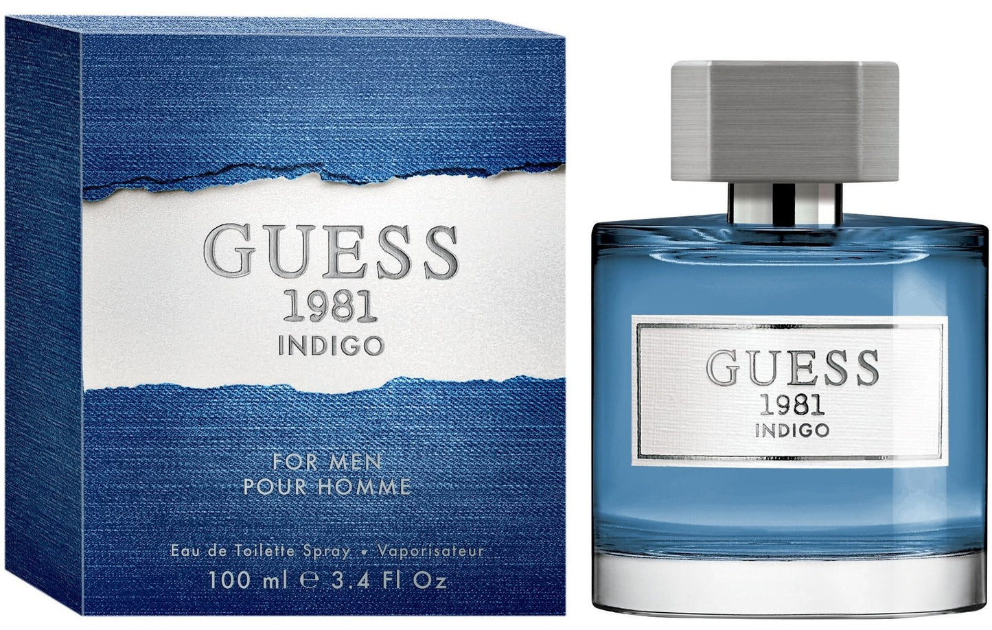 Guess 1981 Indigo For Men Eau De Toilette Homme 100ml