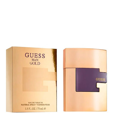 Guess Man Gold Eau De Toilette para hombre 75ml