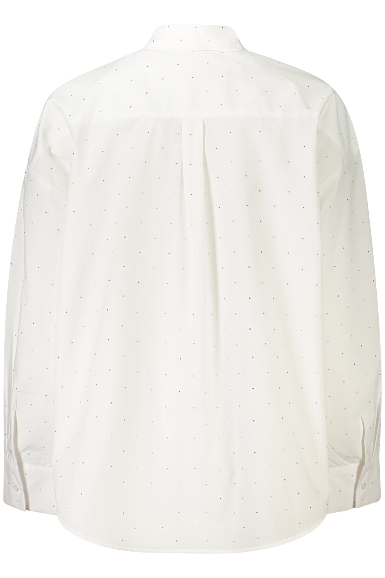 GUESS JEANS WOMEN'S LONG-SLEEVED SHIRT WHITE