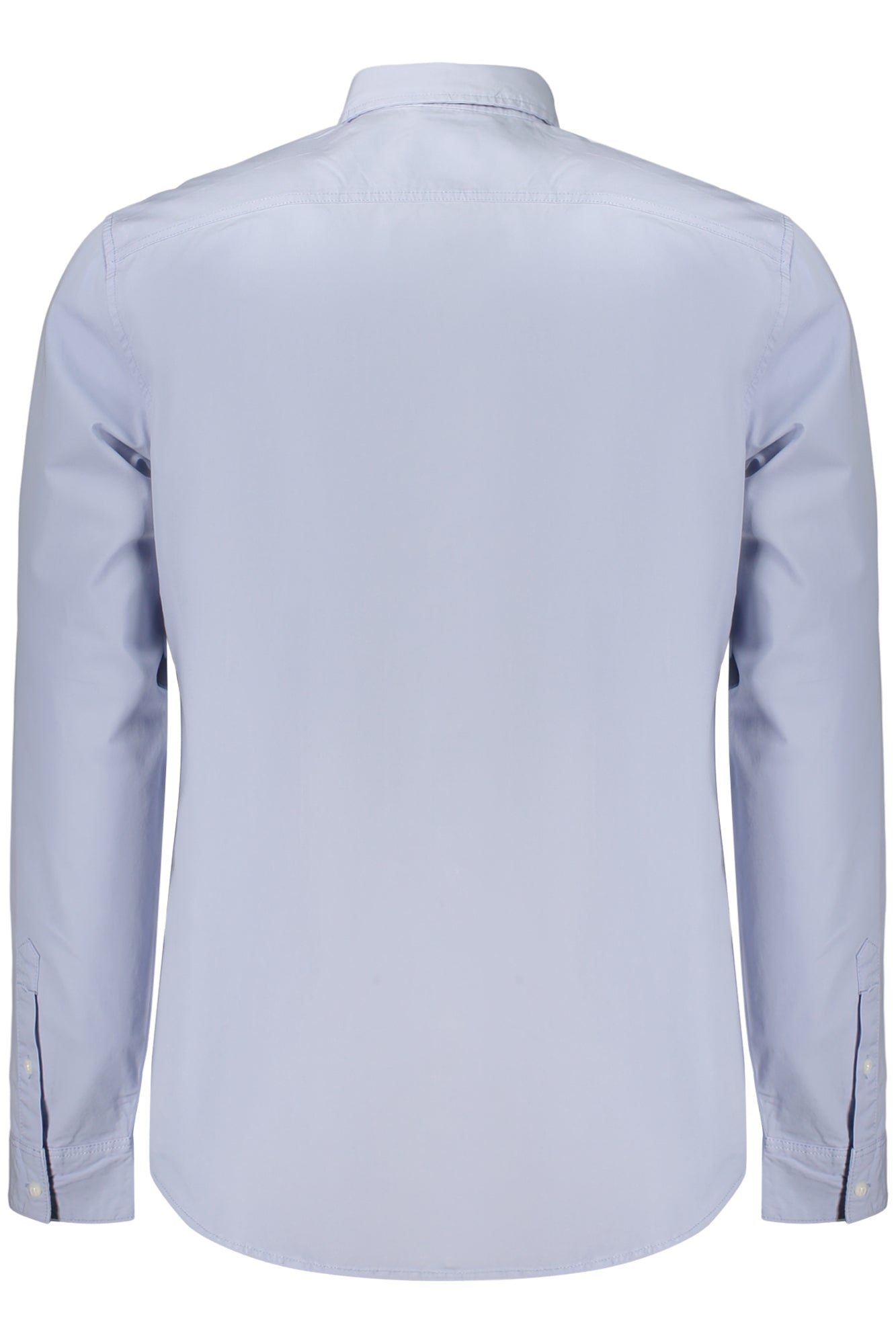 GUESS JEANS MEN'S LONG-SLEEVED SHIRT, BLUE