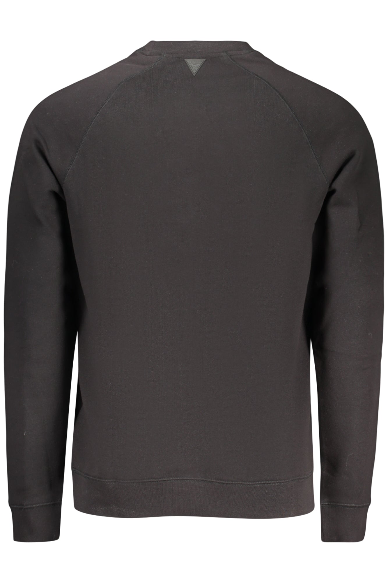 GUESS JEANS MEN'S BLACK ZIP-UP SWEATSHIRT